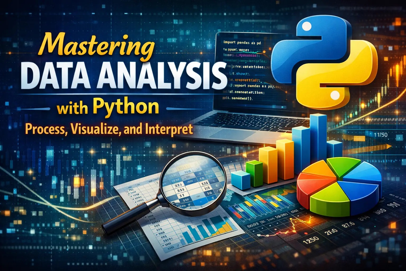 Mastering Data Analysis with Python: Process, Visualize, and Interpret
